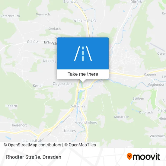 Rhodter Straße map