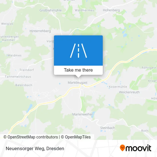 Neuensorger Weg map
