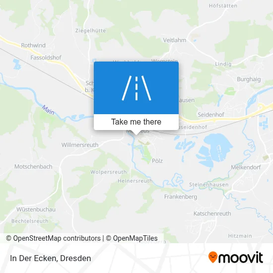 In Der Ecken map