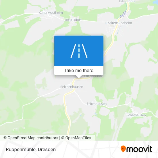 Ruppenmühle map
