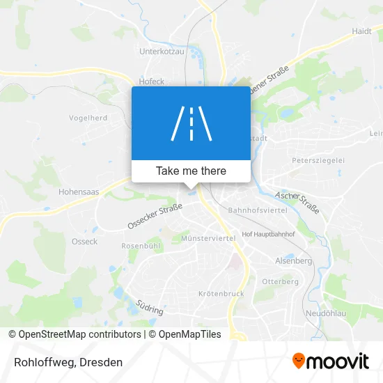 Rohloffweg map