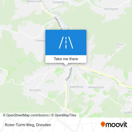 Roter-Turm-Weg map