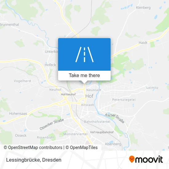 Lessingbrücke map
