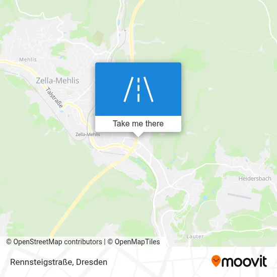 Rennsteigstraße map