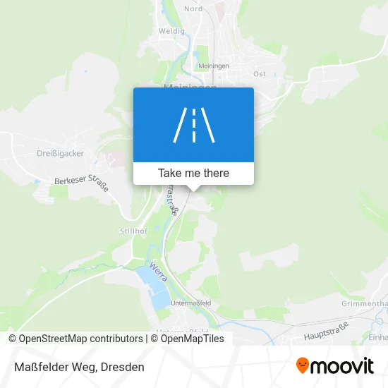 Maßfelder Weg map
