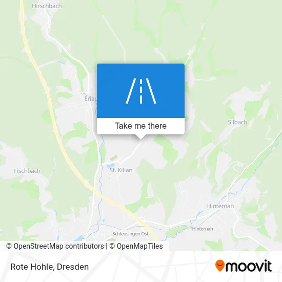 Rote Hohle map