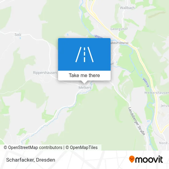 Scharfacker map