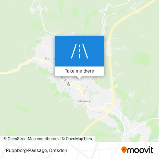 Ruppberg-Passage map