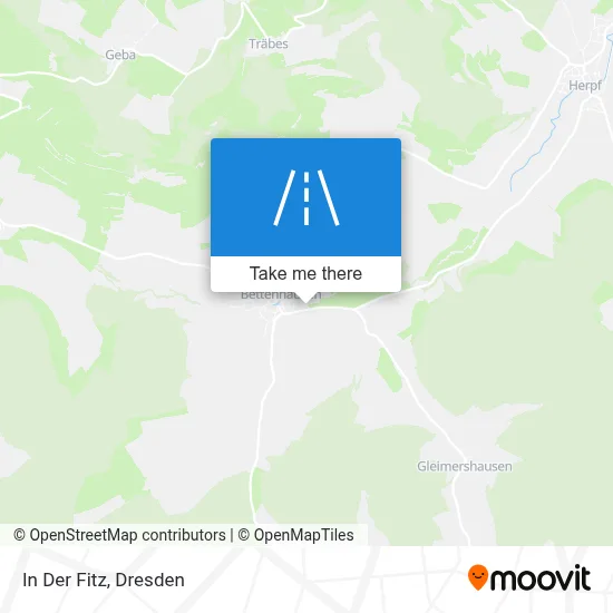 In Der Fitz map