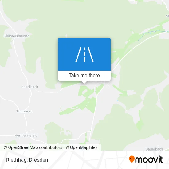 Riethhag map