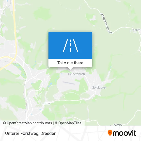 Unterer Forstweg map
