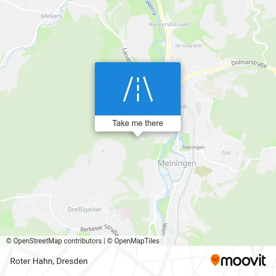 Roter Hahn map