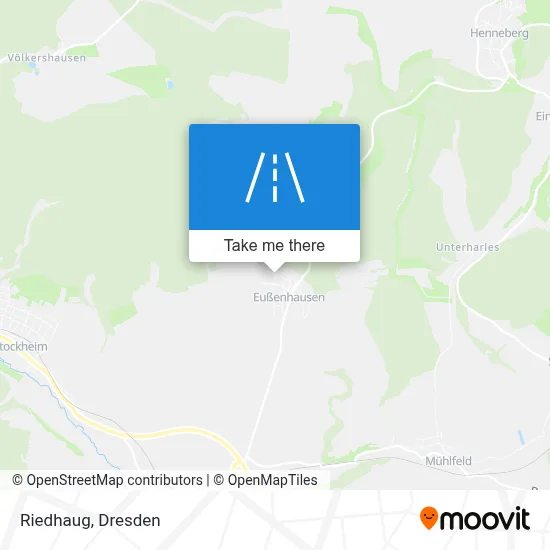 Riedhaug map