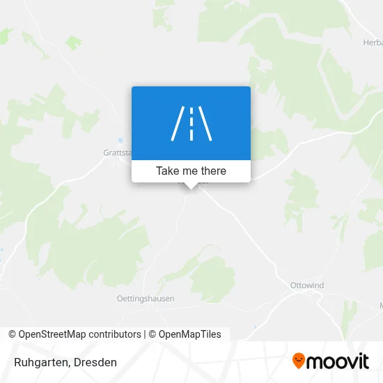 Ruhgarten map