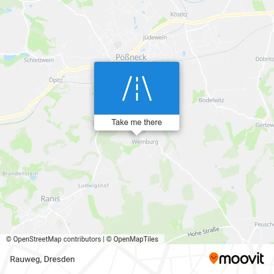 Rauweg map