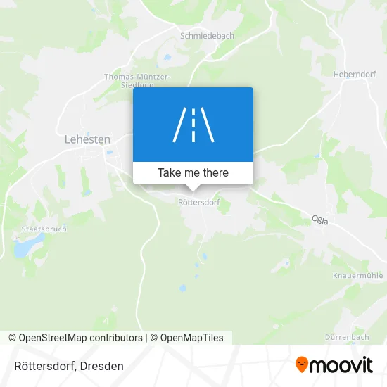 Röttersdorf map