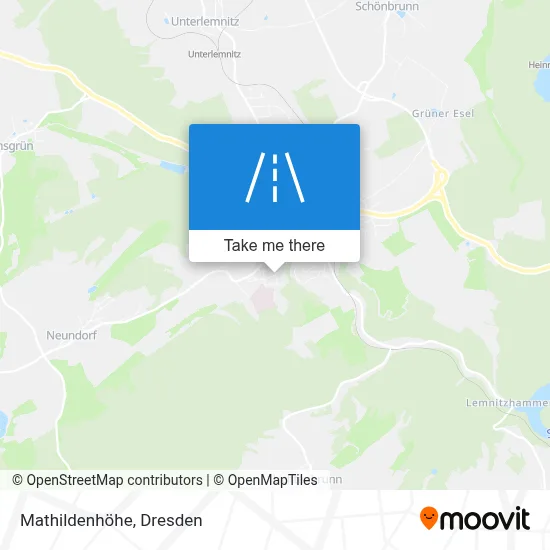 Mathildenhöhe map