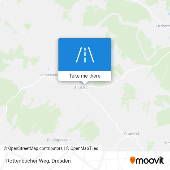 Rottenbacher Weg map