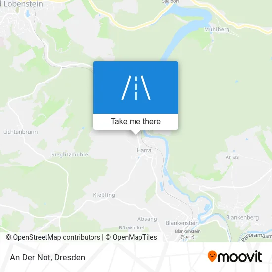 An Der Not map