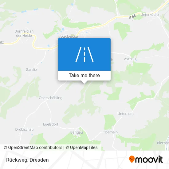 Rückweg map