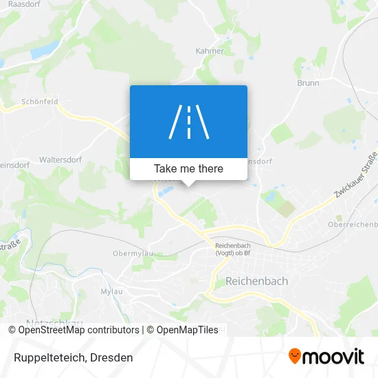 Ruppelteteich map