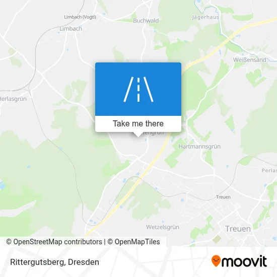 Rittergutsberg map
