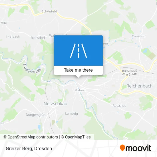 Greizer Berg map