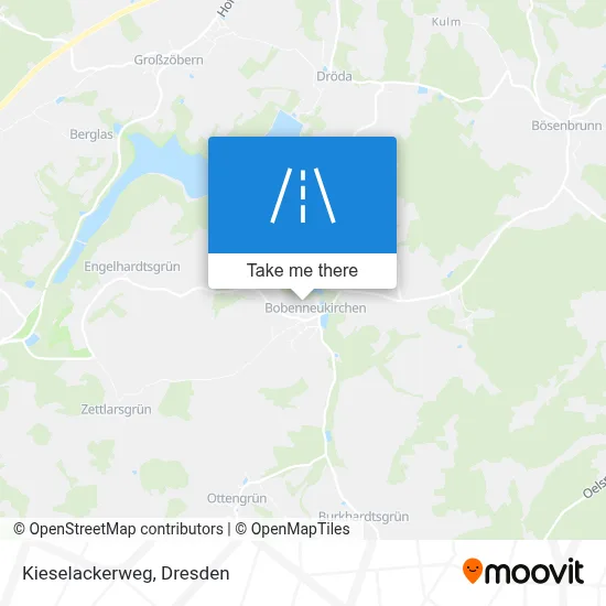 Kieselackerweg map