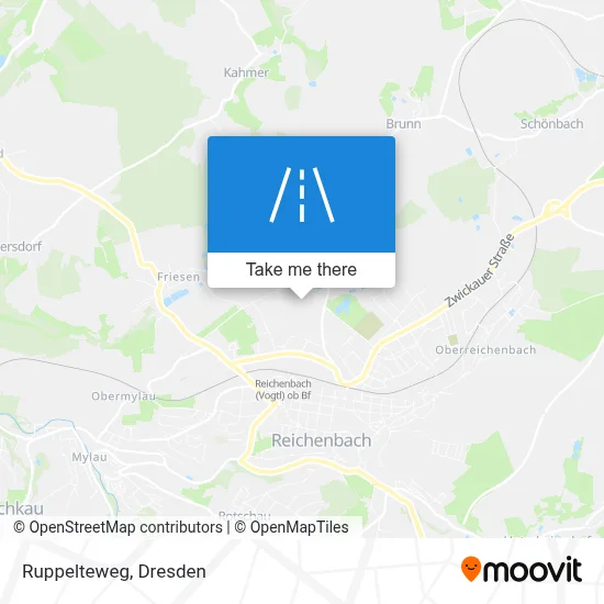 Ruppelteweg map