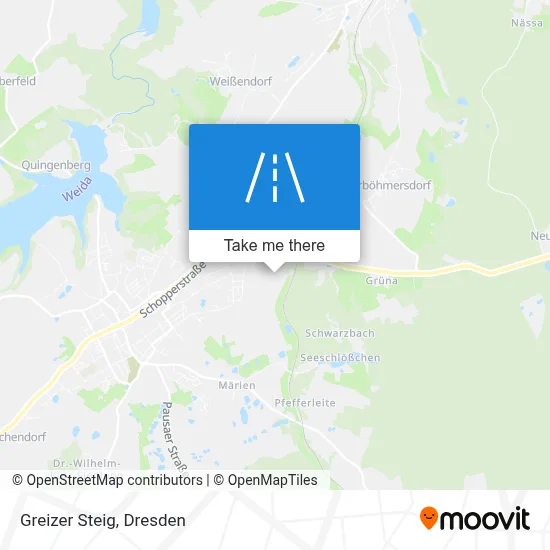 Greizer Steig map