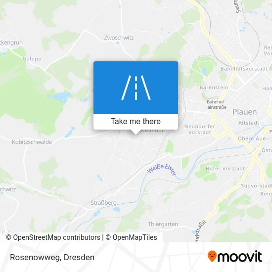 Rosenowweg map