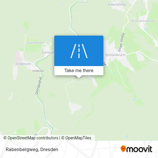 Rabenbergweg map