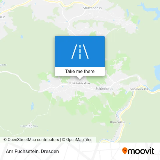 Am Fuchsstein map