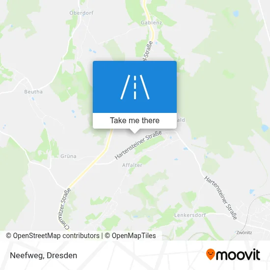 Neefweg map
