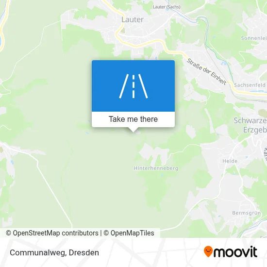 Communalweg map