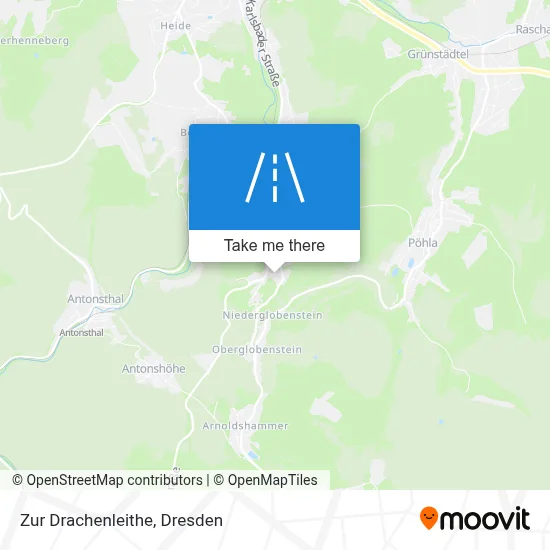 Zur Drachenleithe map