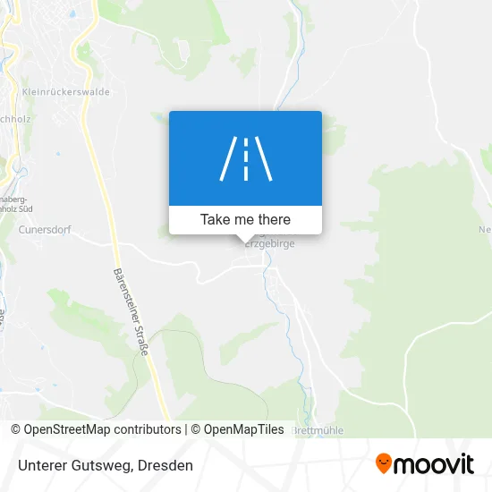Unterer Gutsweg map