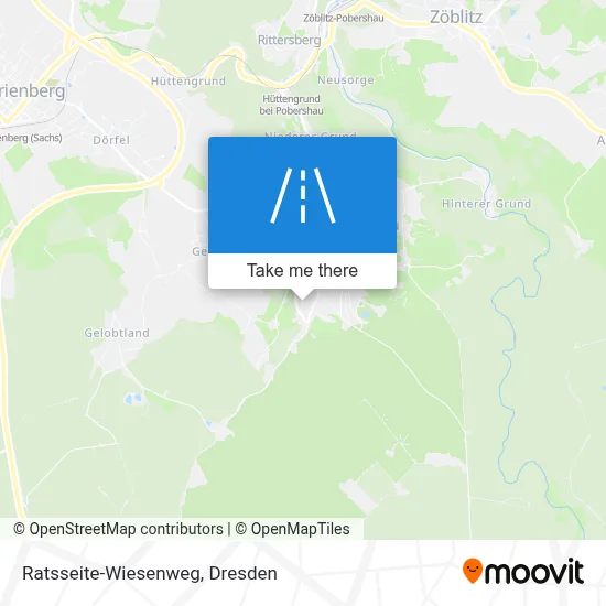 Ratsseite-Wiesenweg map