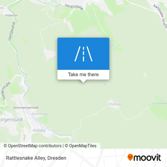 Rattlesnake Alley map