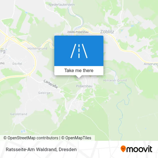 Ratsseite-Am Waldrand map