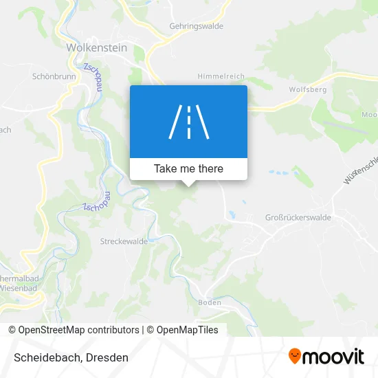 Scheidebach map