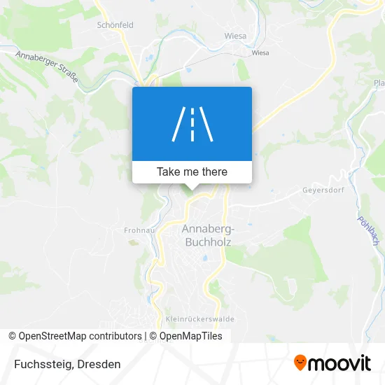 Fuchssteig map