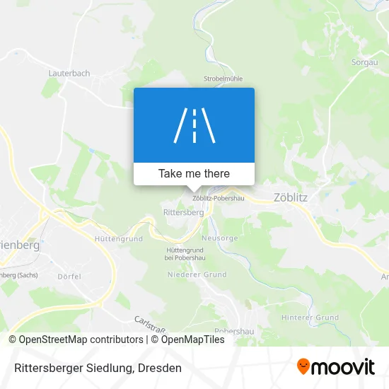 Rittersberger Siedlung map