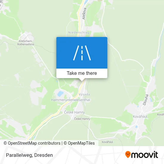 Parallelweg map