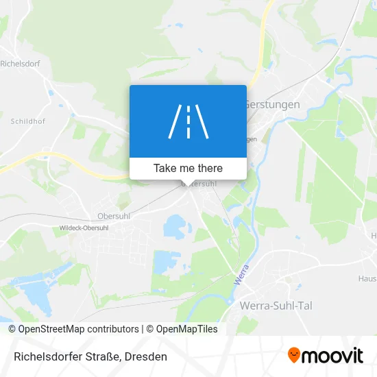 Richelsdorfer Straße map