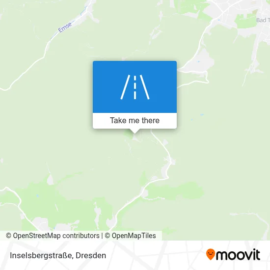 Inselsbergstraße map