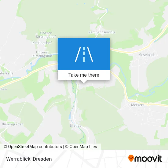Werrablick map