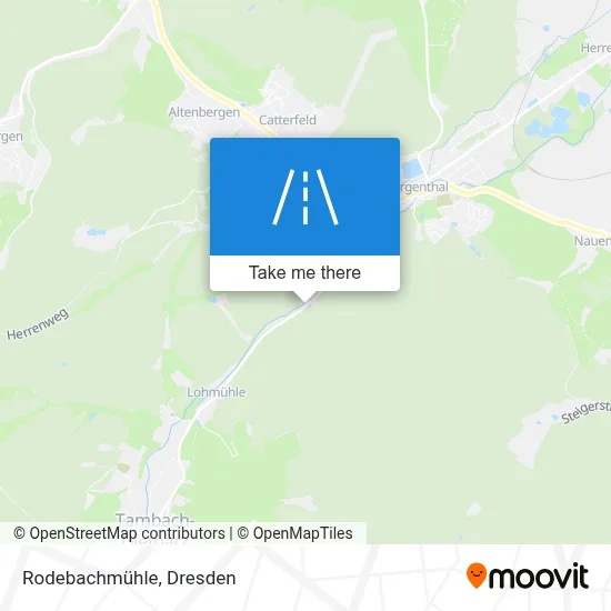 Rodebachmühle map
