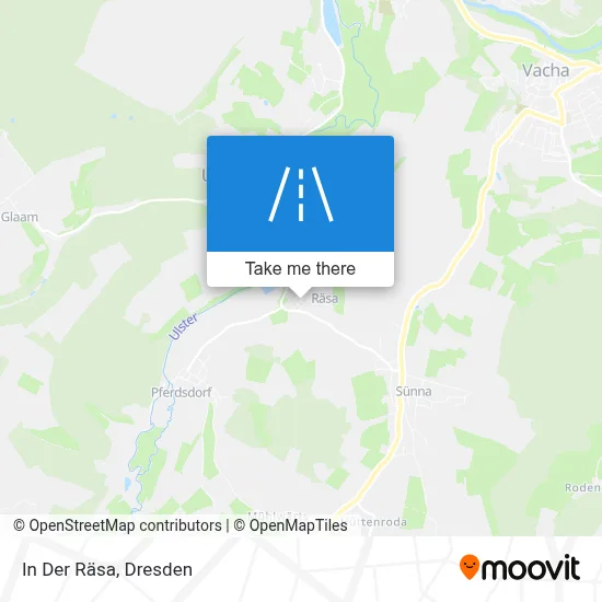 In Der Räsa map