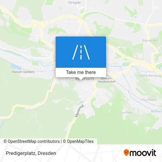 Predigerplatz map